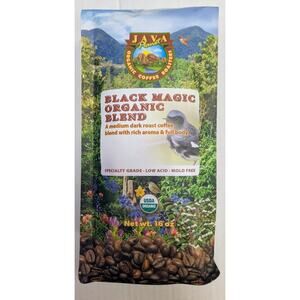 Java Planet Low Acid Organic Coffee - Whole Bean - Mold-Free - 1lb Bag - Fresh!